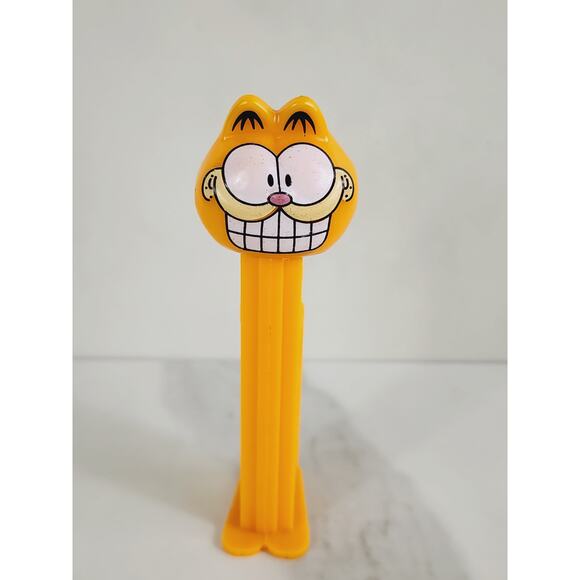 Garfield Pez Candy Dispenser Odie Dog Orange Cat Kitten Cartoon x4 Vintage - Picture 3 of 11
